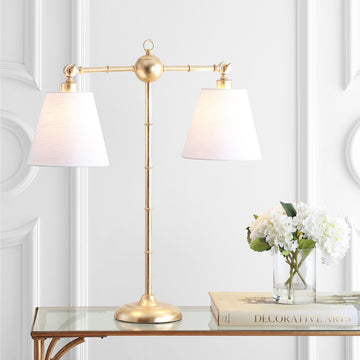 Ruth 31" Library Metal LED Table Lamp - JONATHAN Y